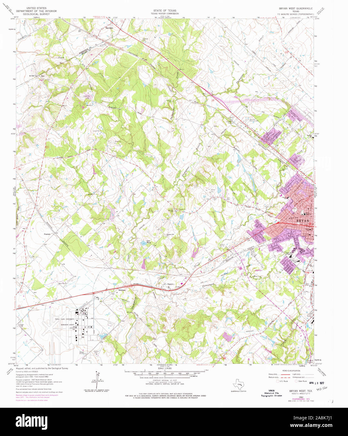 Bryan texas map Cut Out Stock Images & Pictures Alamy