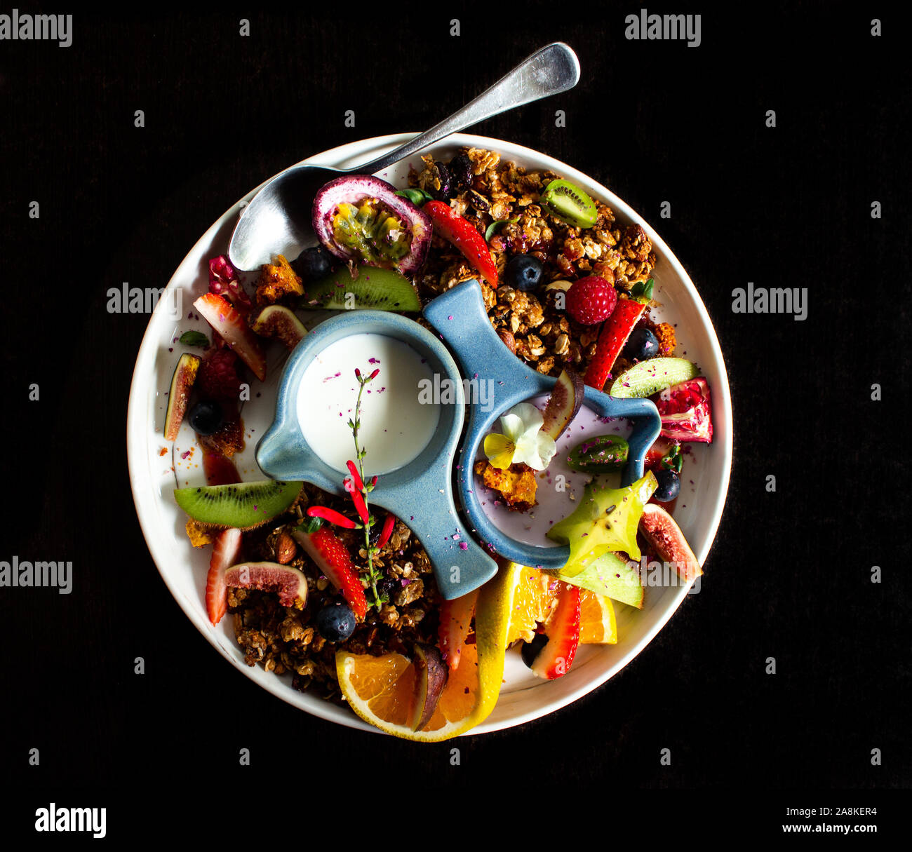 Cereal with granola hires stock photography and images Alamy