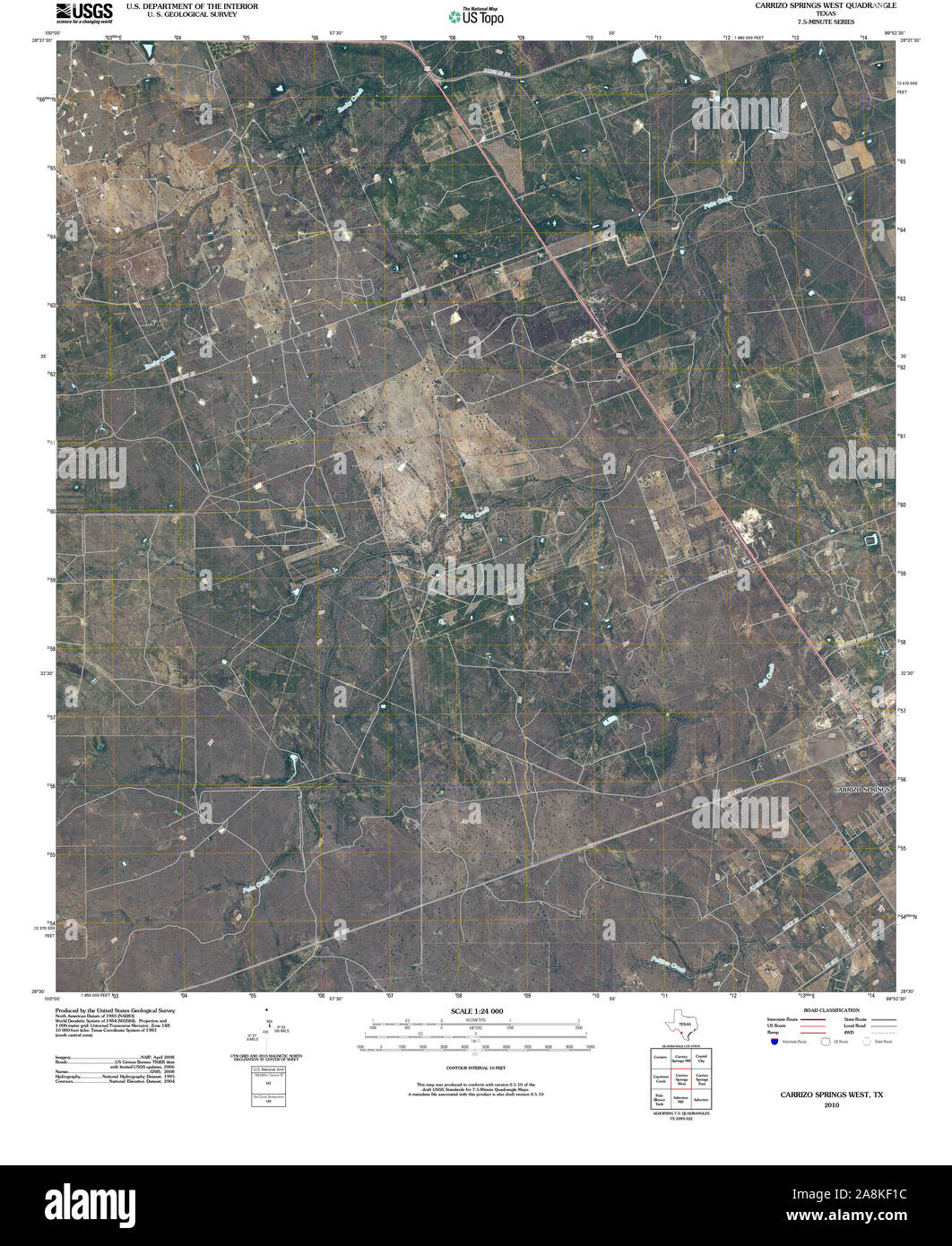 Carrizo springs map hires stock photography and images Alamy