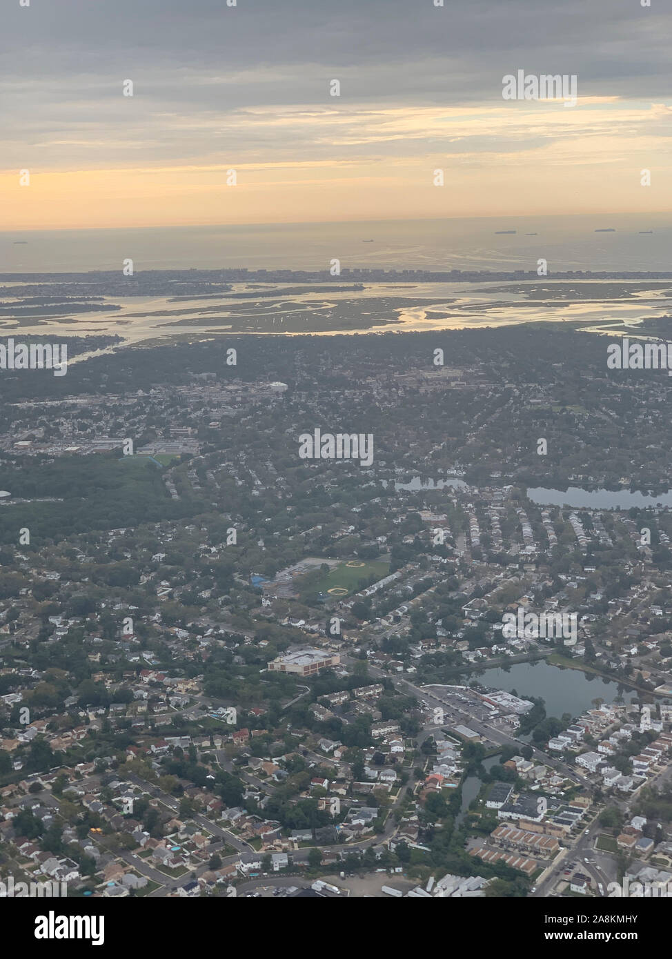 ⁨aerial John F. Kennedy International Airport⁩, ⁨Long Island⁩, ⁨Broad