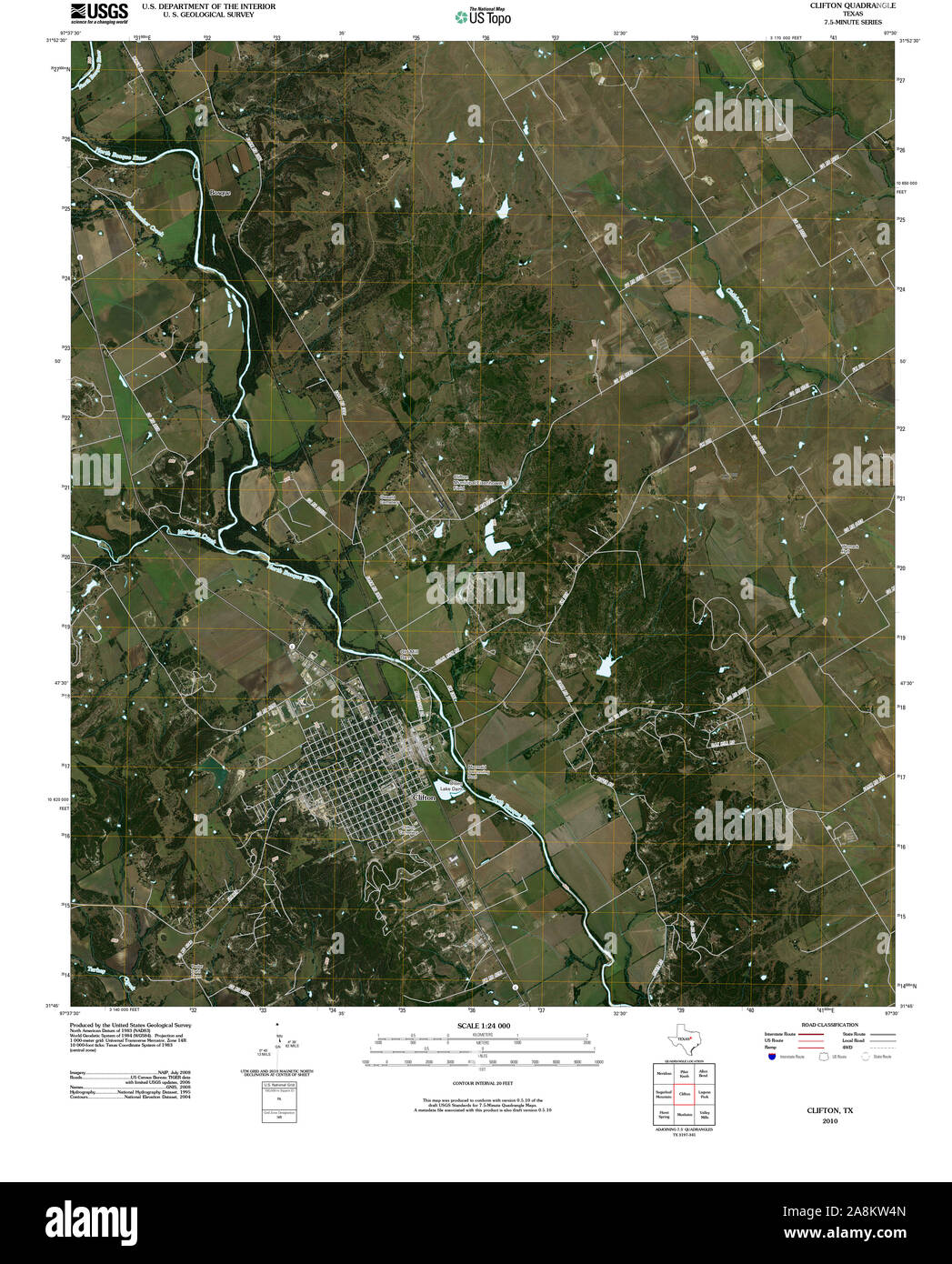 Map of clifton Cut Out Stock Images & Pictures Alamy