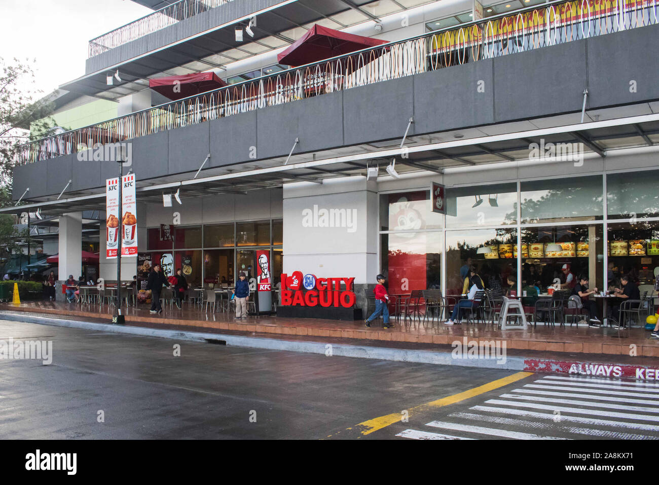 NOV. 2, 2019-BAGUIO CITY PHILIPPINES : SM mall in Baguio City design and architecture. Stock Photo