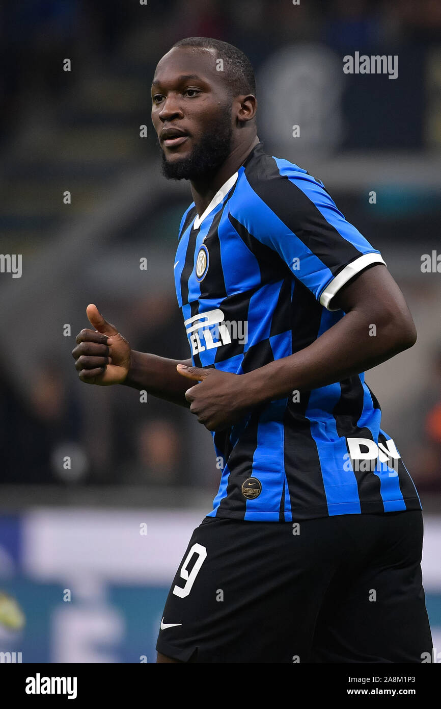 Milan Italy 09th Nov 19 Romelu Lukaku Of Fc Internazionale During The Serie A Match Between Inter Milan And Hellas Verona At Stadio San Siro Milan Italy On 9 November 19 Photo