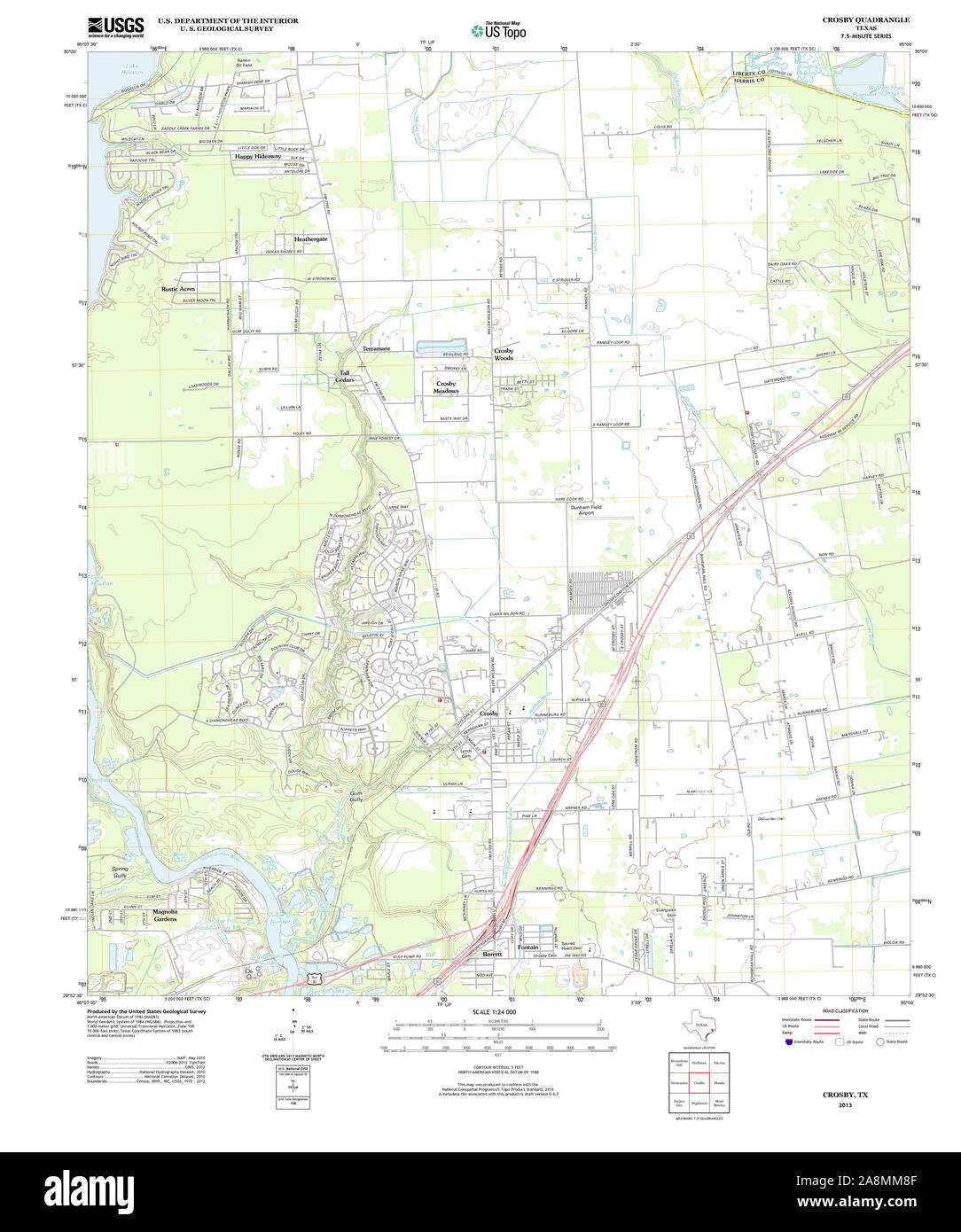 Map of crosby hires stock photography and images Alamy