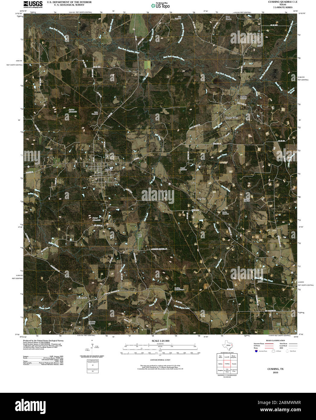 Cushing map Cut Out Stock Images & Pictures Alamy