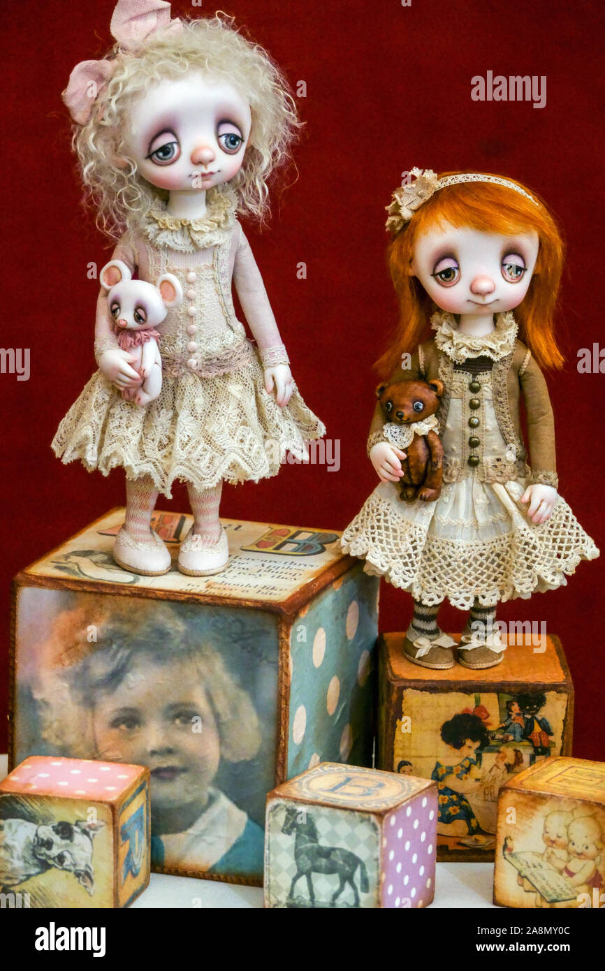 Art doll Blythe dolls Stock Photo