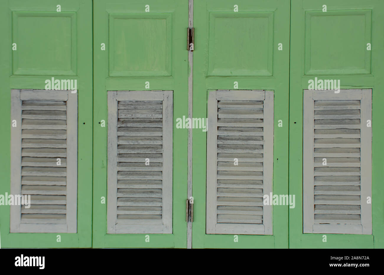 Solid wood pattern Used as a background. Stock Photo