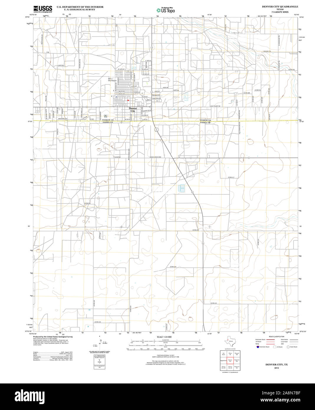 Denver map historical Cut Out Stock Images & Pictures Alamy