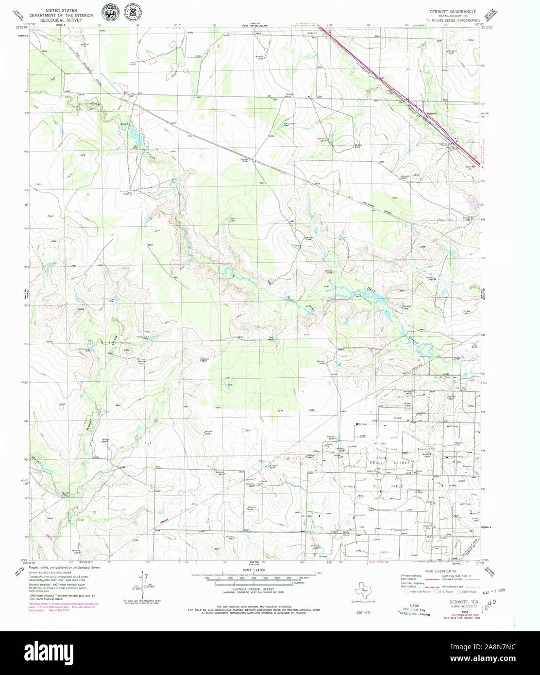 Map of dermott hires stock photography and images Alamy