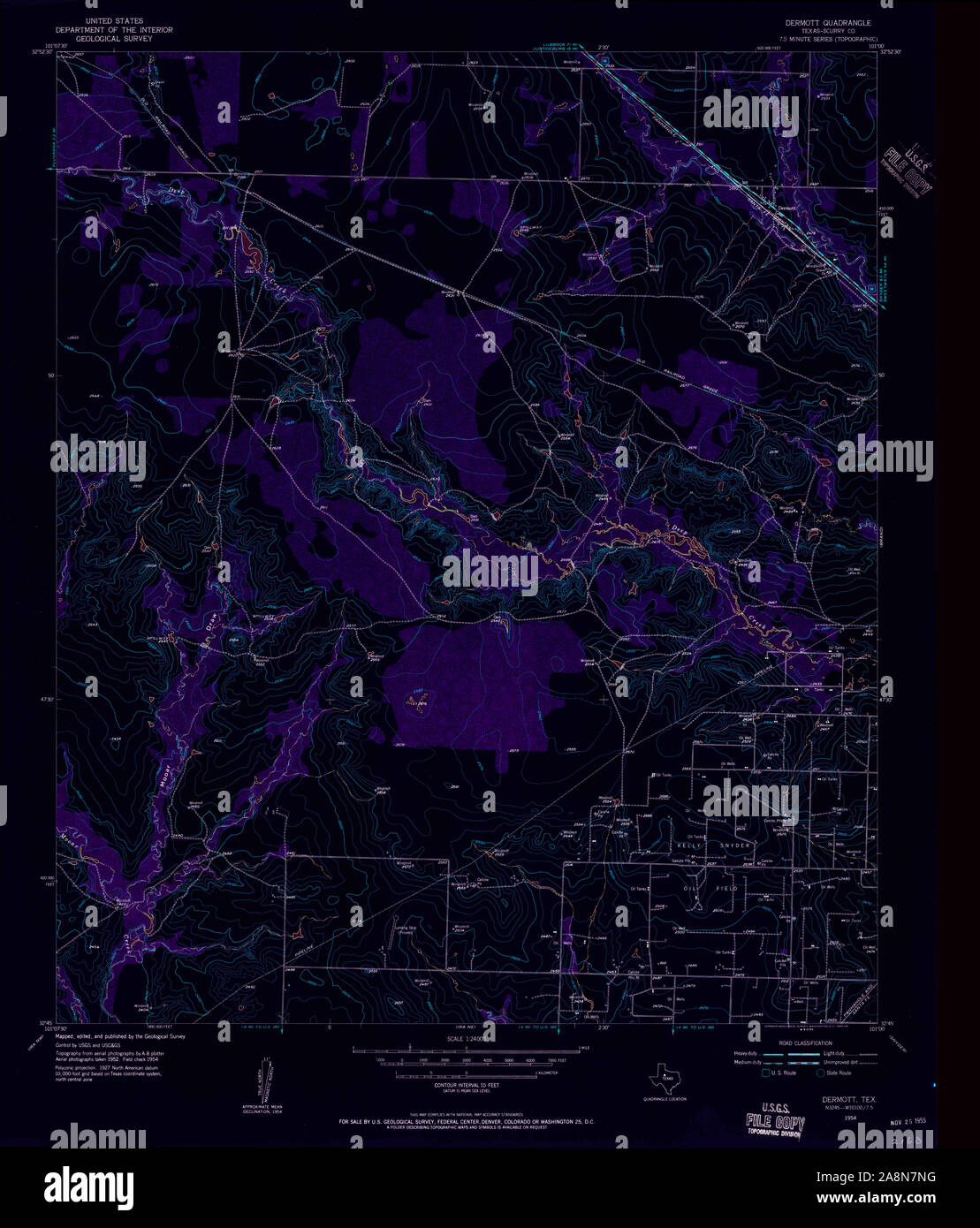 Map of dermott hires stock photography and images Alamy