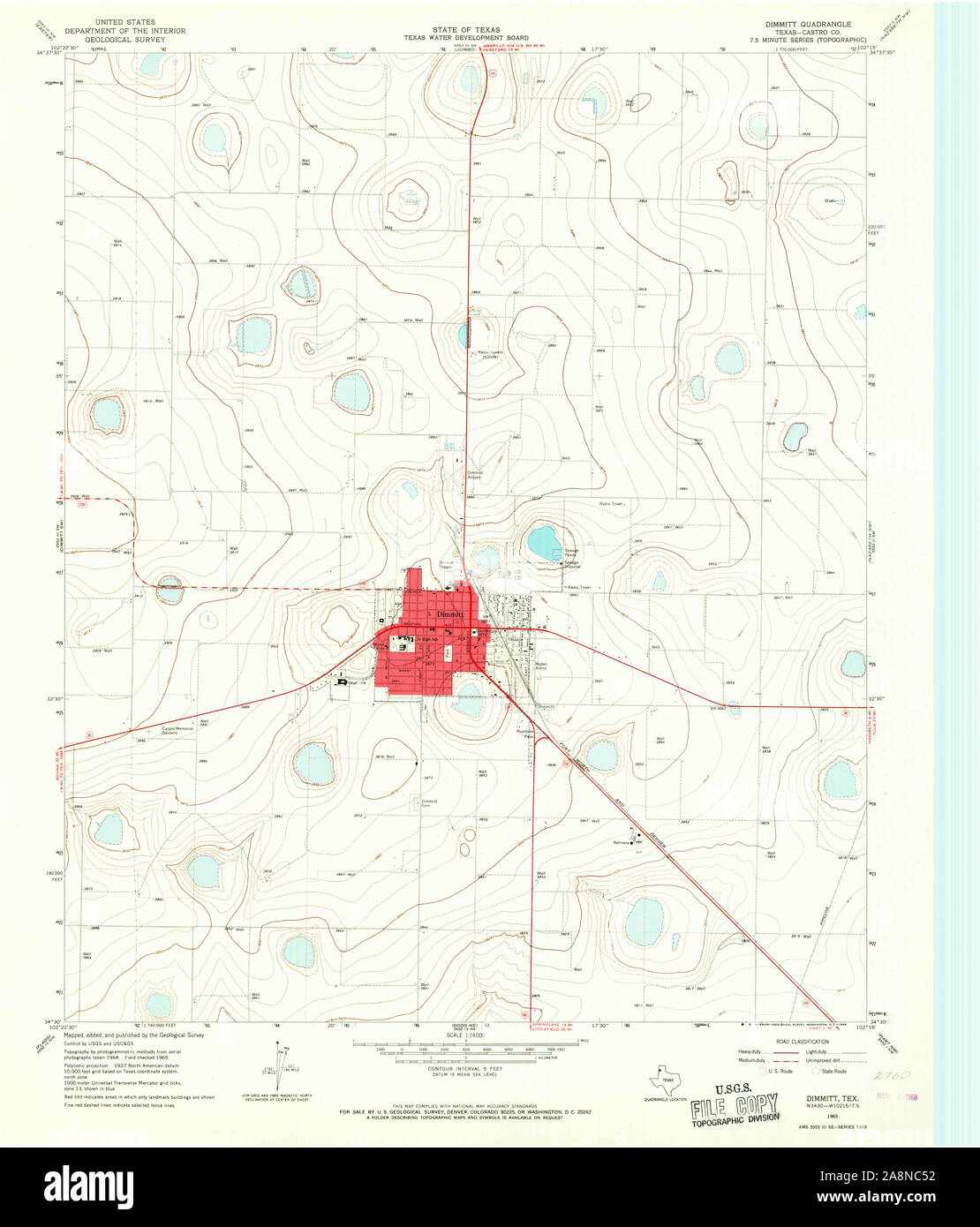 Map of dimmitt hires stock photography and images Alamy
