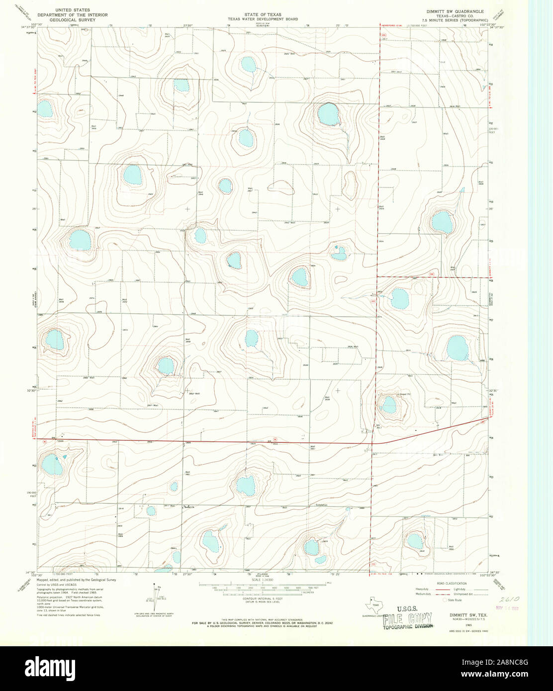 Dimmitt texas map hires stock photography and images Alamy