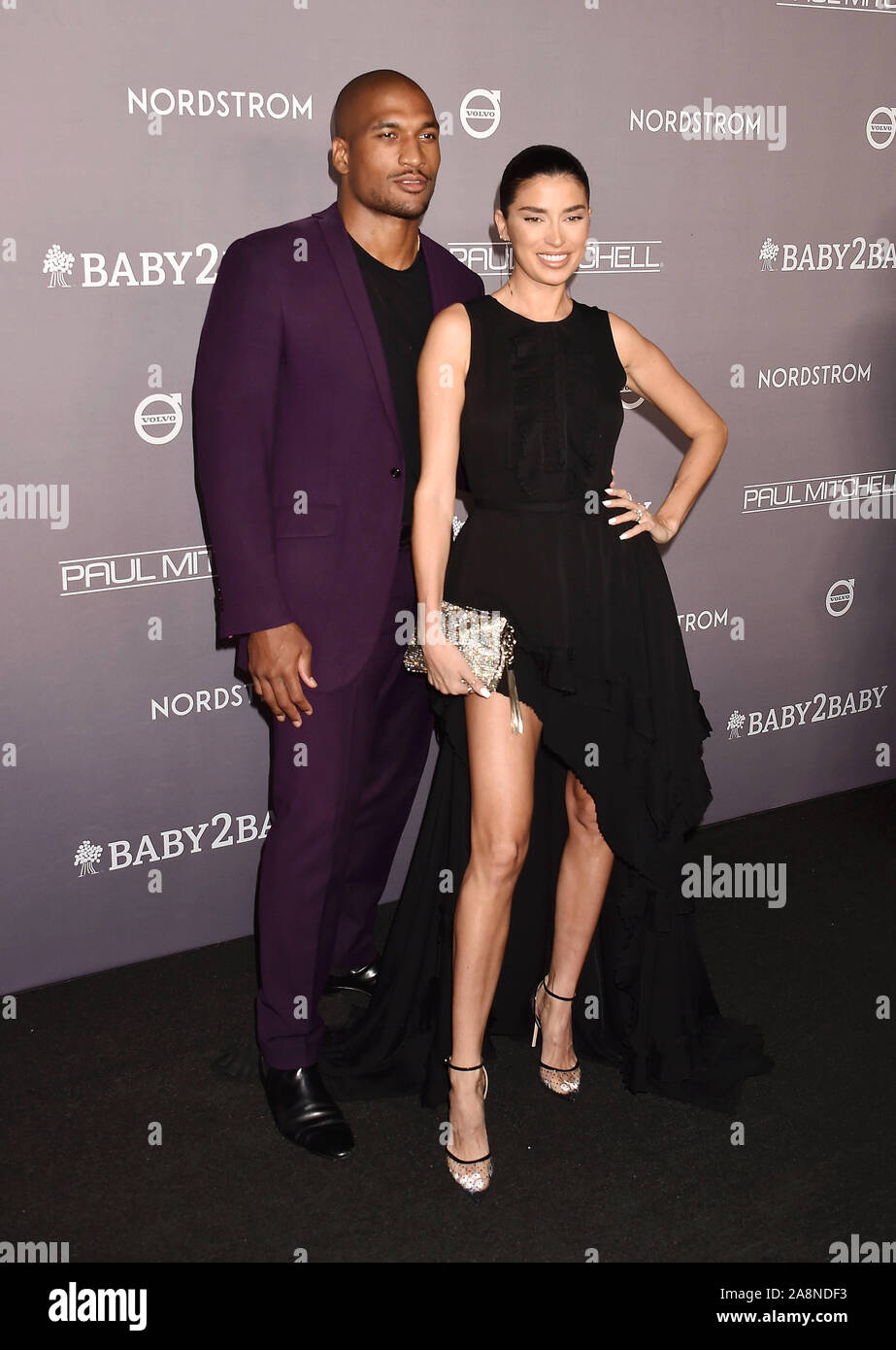 CULVER CITY, CA - NOVEMBER 09: Larry English and Nicole Williams
