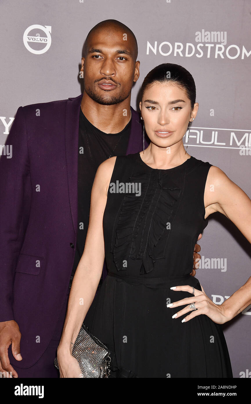 CULVER CITY, CA - NOVEMBER 09: Larry English and Nicole Williams