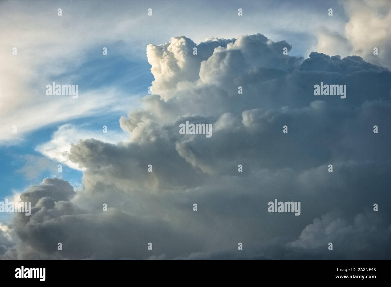 Aerial view storm clouds cumulonimbus hi-res stock photography and ...