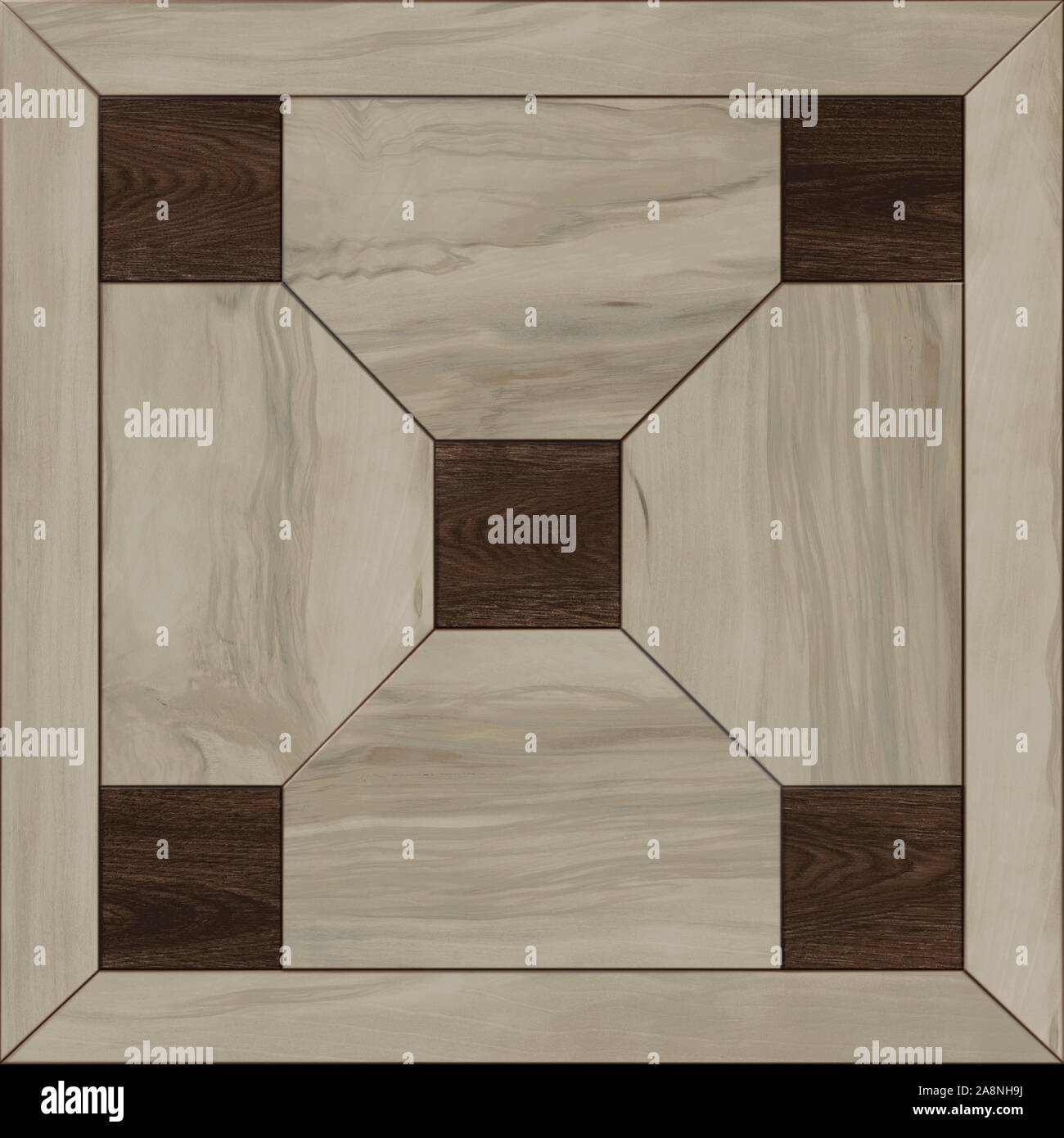 tiles, wooden geometric shapes, wooden floor tile Stock Photo - Alamy