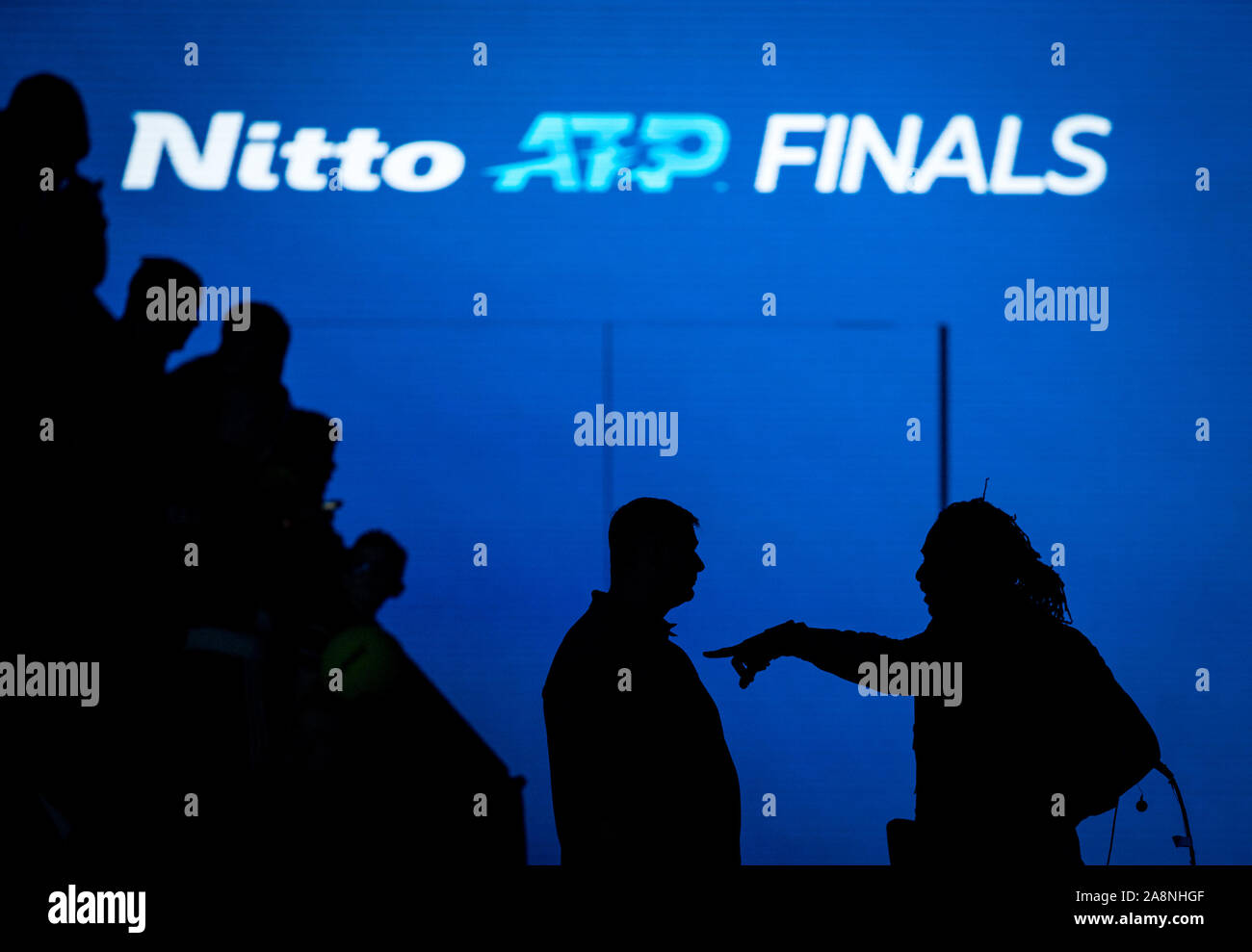 London, UK. 10th Nov, 2019. The Nitto ATP Tennis Finals London at The O2, London, England on 10 November 2019. Photo by Andy Rowland. Credit: PRiME Media Images/Alamy Live News Stock Photo
