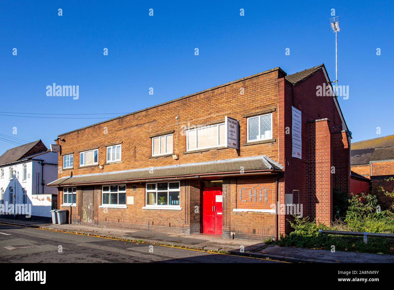 The Mals social club in Crewe Cheshire UK Stock Photo
