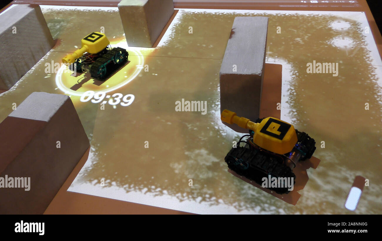 Intel computer controlled tank (c) with RealSense image recognition ...