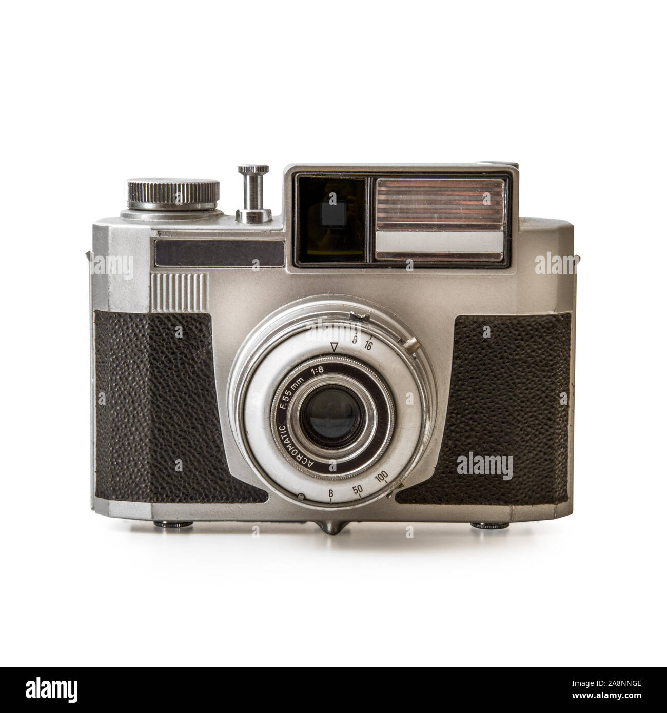 isolated vintage camera on white background Stock Photo - Alamy