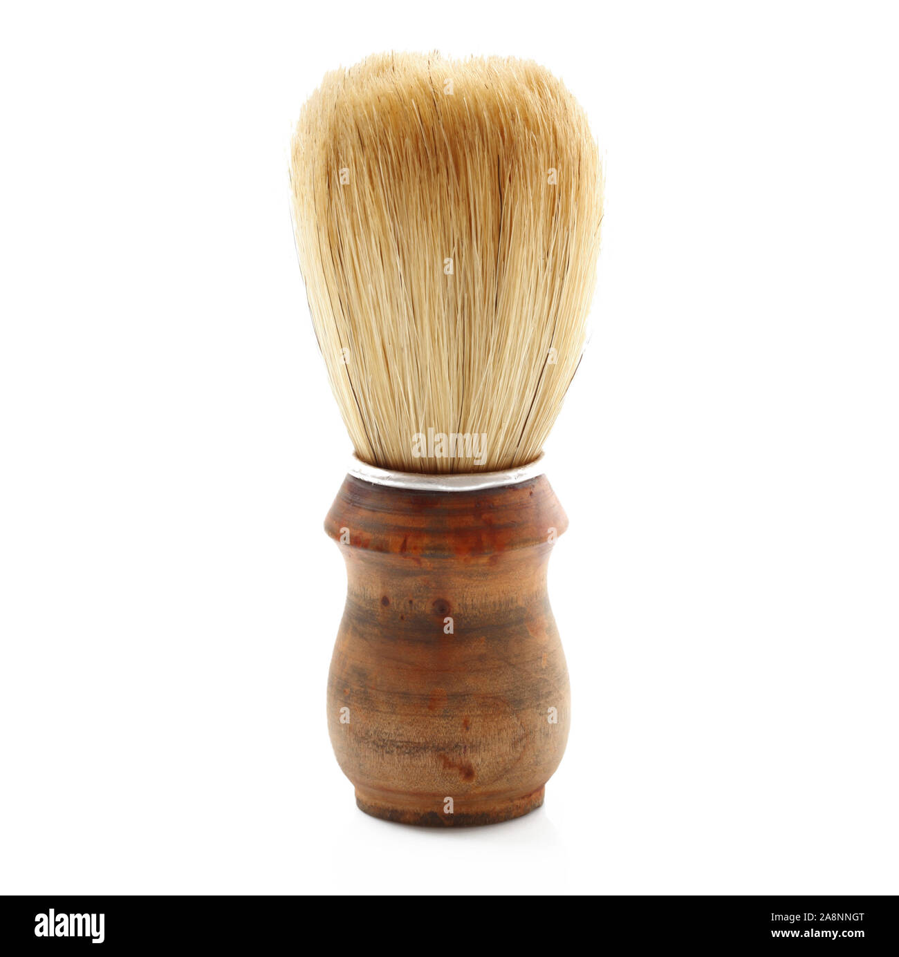 Old used shaving brush hi-res stock photography and images - Alamy