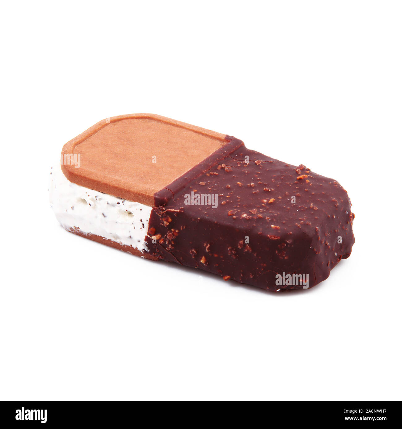 isolated ice cream on white background Stock Photo - Alamy