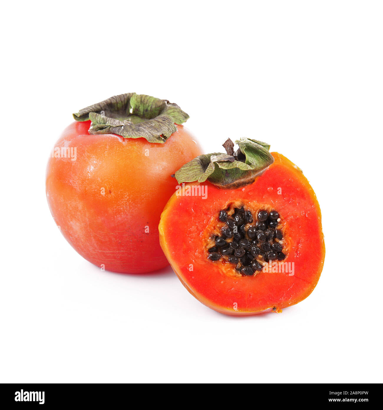 strange ibrid fruit cachipapaya Stock Photo Alamy