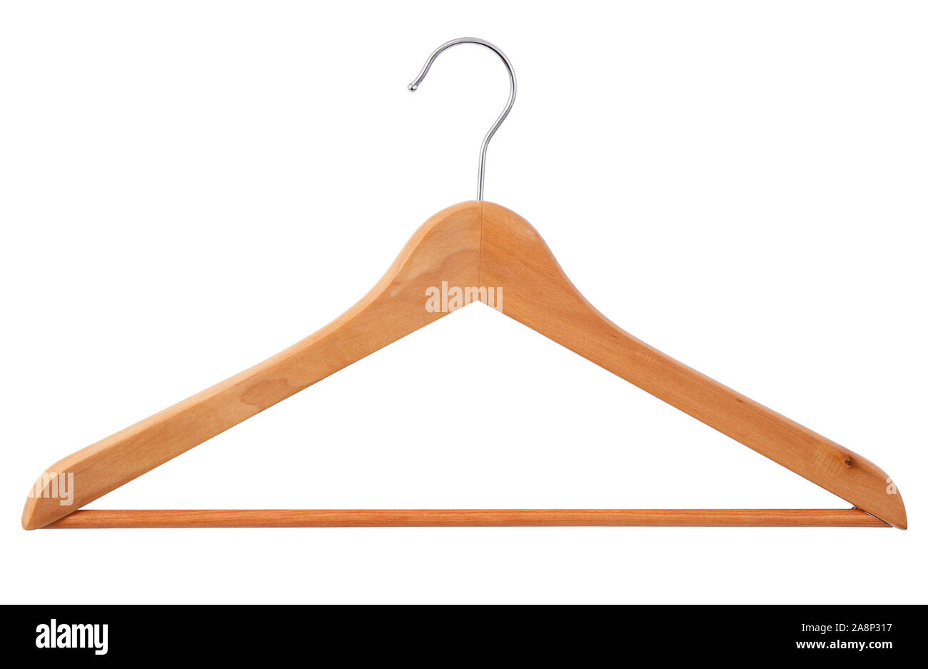 Coat Hanger Stock Photo - Download Image Now - Coathanger, Wood - Material,  Cut Out - iStock