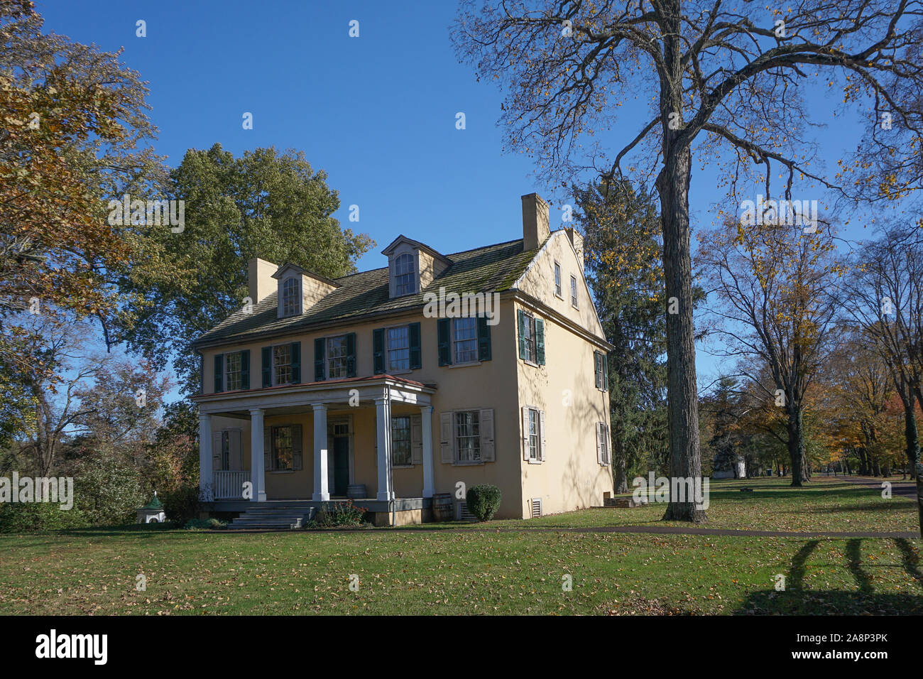 Washington Crossing, PA Mahlon K. Taylor House (c. 1817), home of a