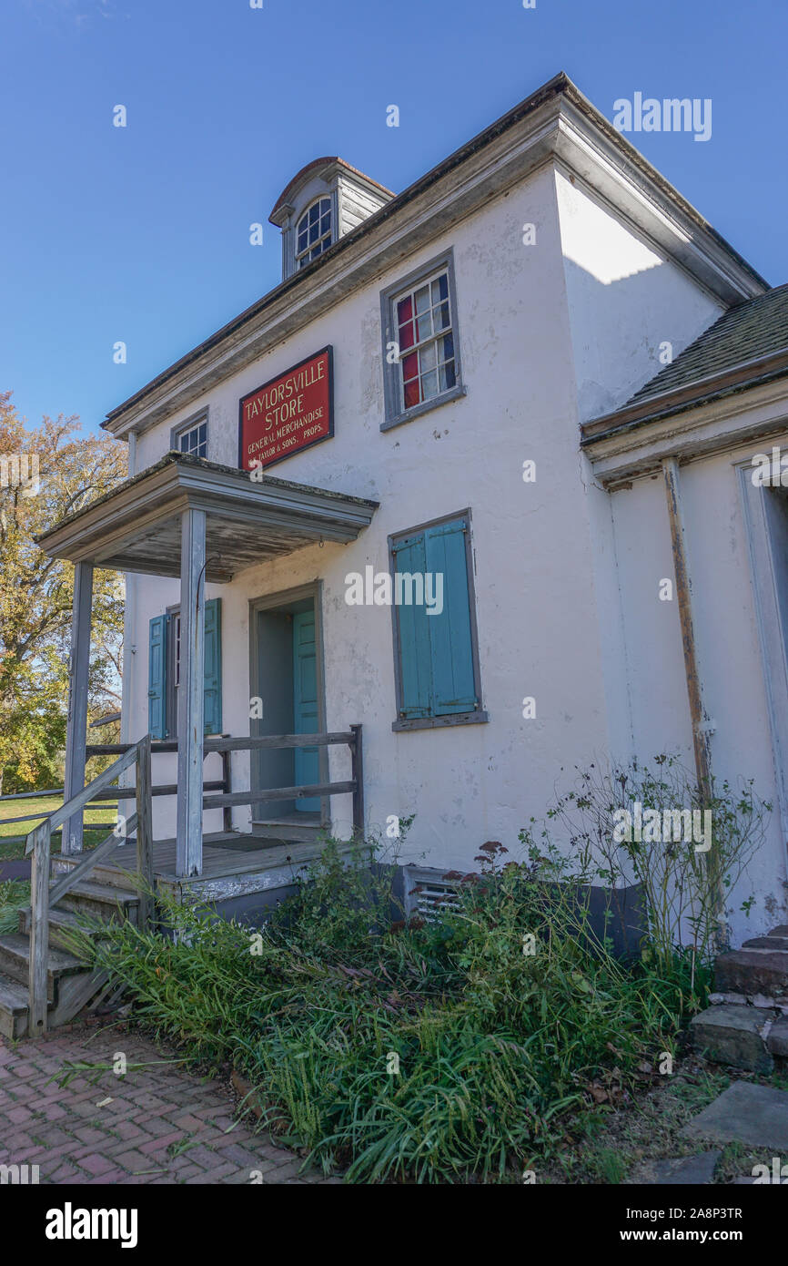 Washington Crossing, PA The 19thcentury Taylorsville (original name