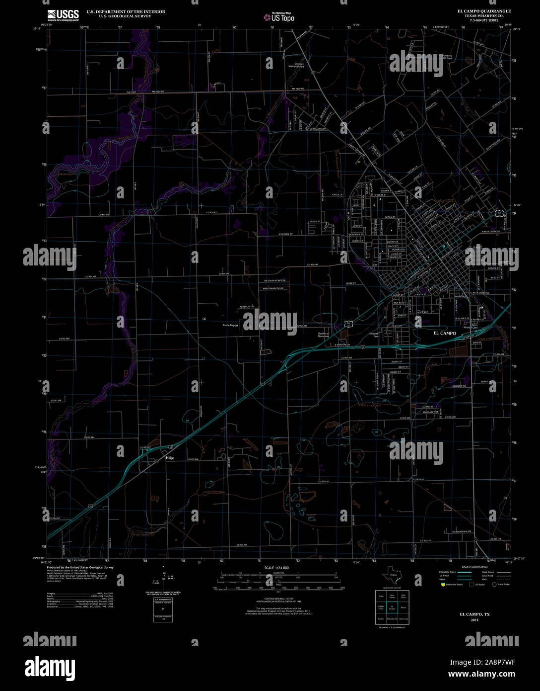 El campo map hires stock photography and images Alamy