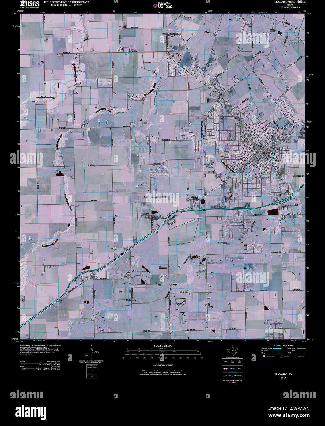 El campo map hires stock photography and images Alamy