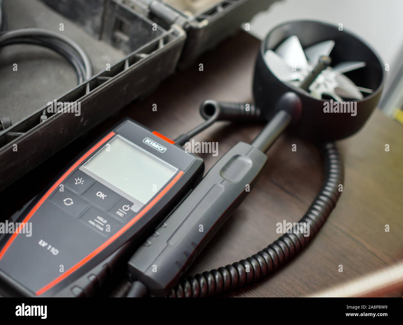 Hot wire anemometer hires stock photography and images Alamy