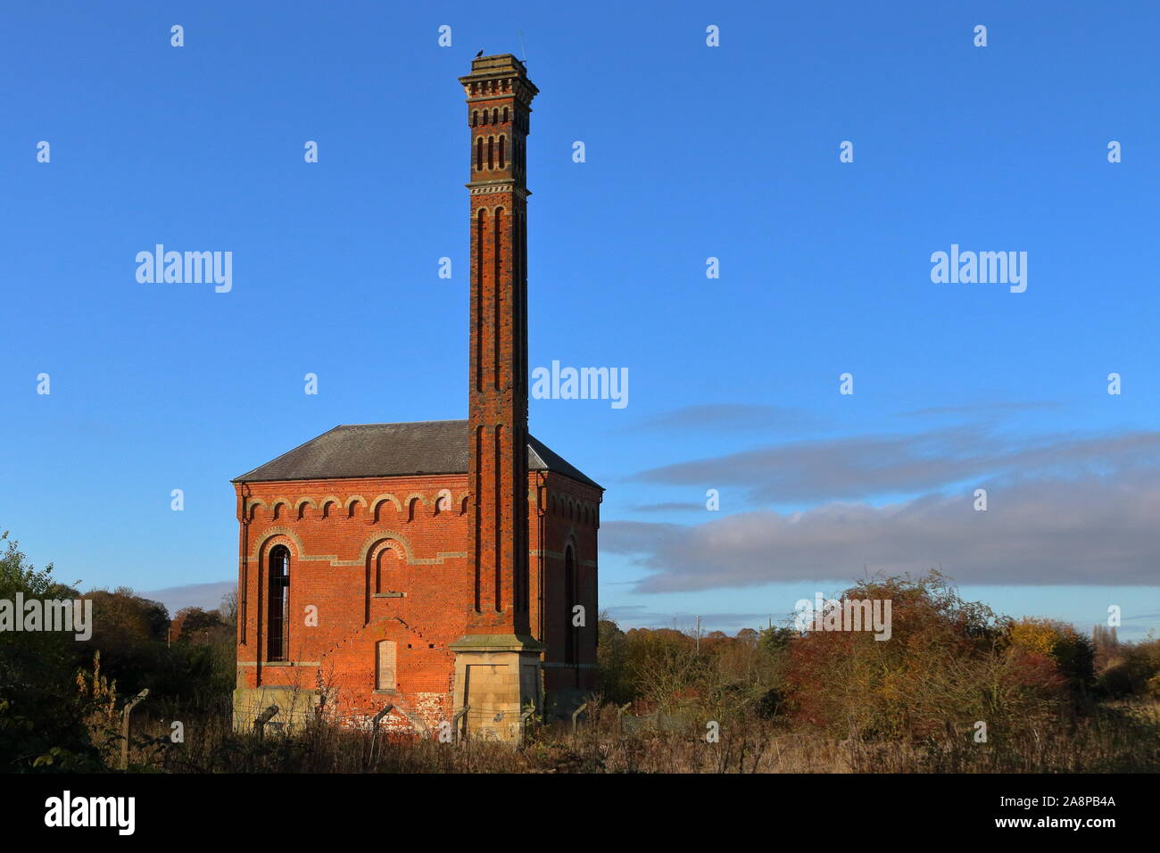 Bracebridge pumping station Stock Photo