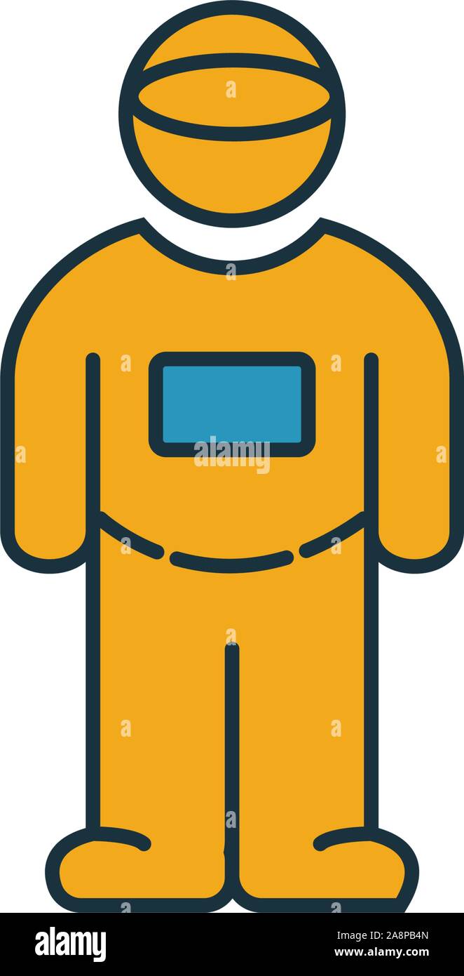 Spacemen icon. Simple element from space icons collection. Creative ...