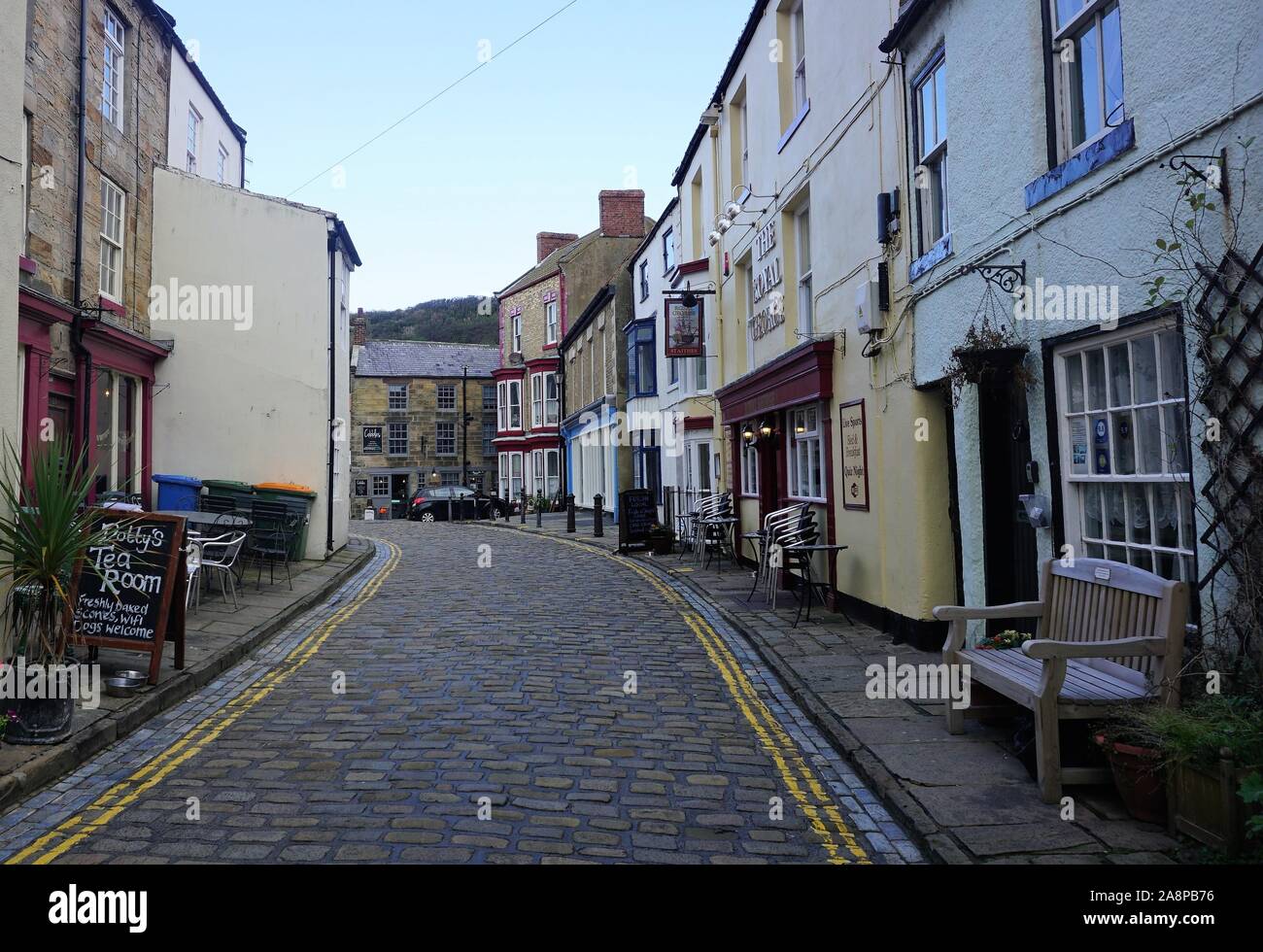 Staithes, North Yorkshire, UK Stock Photo Alamy