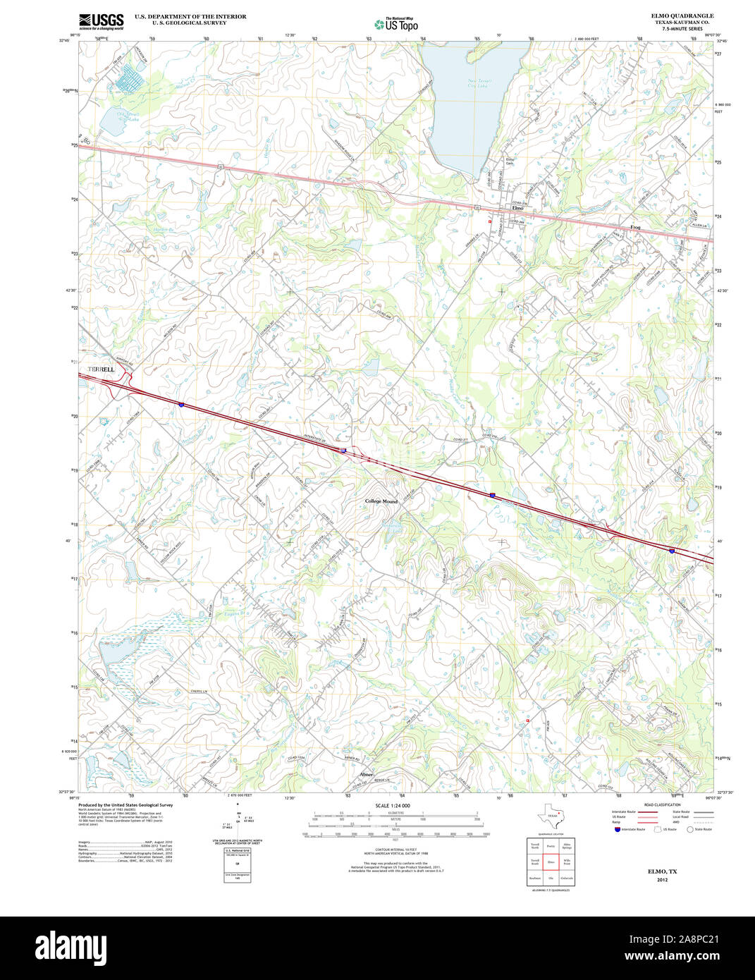 Map of elmo hires stock photography and images Alamy
