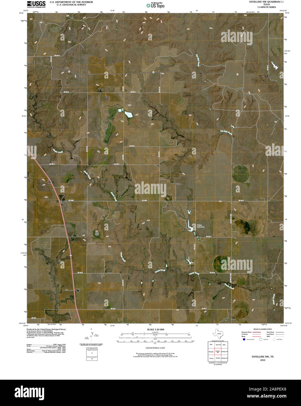 Estelline map Cut Out Stock Images & Pictures Alamy