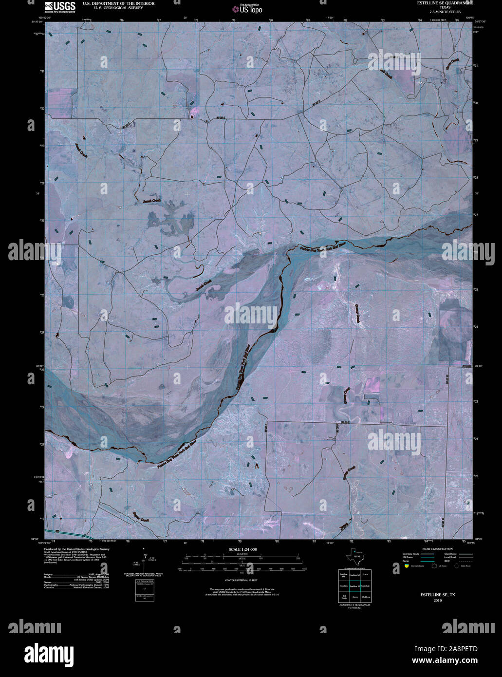 Estelline map hires stock photography and images Alamy