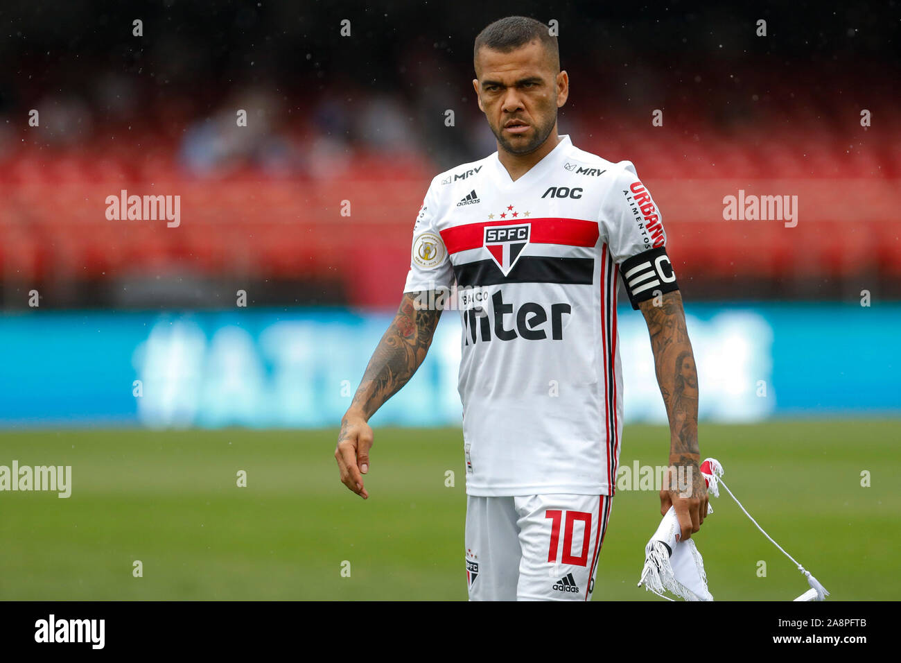 Sao Paulo Sp 10 11 2019 Sao Paulo Fc X Athletico Pr Daniel Alves During Match Between