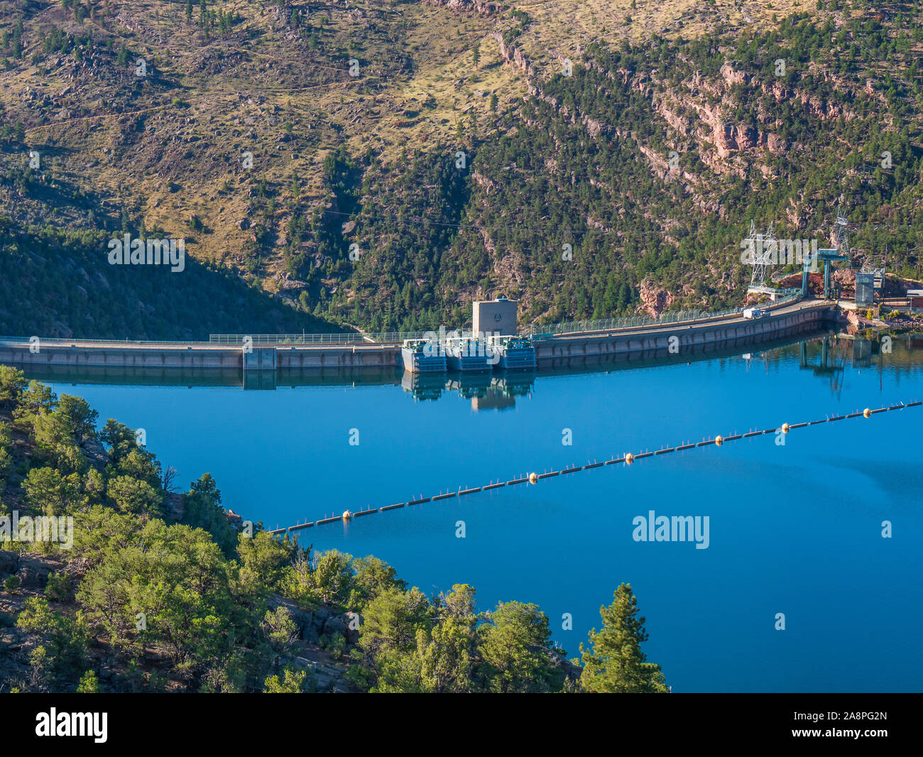 Flaming Reservoir, Dam, Flaming National Recreation Area