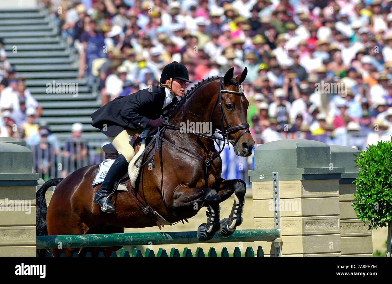 Olympic Games, Sydney 2000 Heidi Antikatzvidis (GRE) riding Michaelmas
