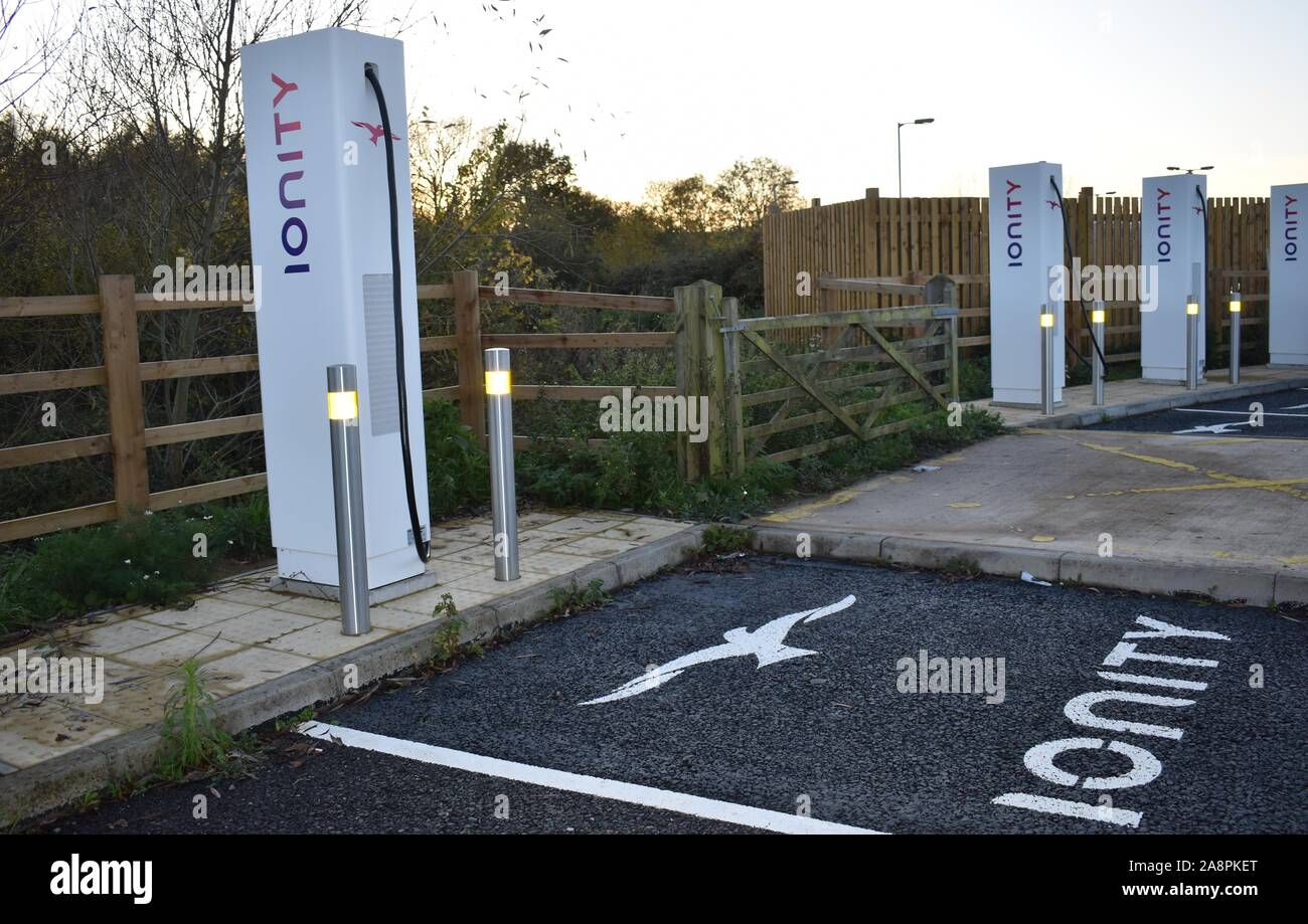 Ev charging hub milton keynes hires stock photography and images Alamy