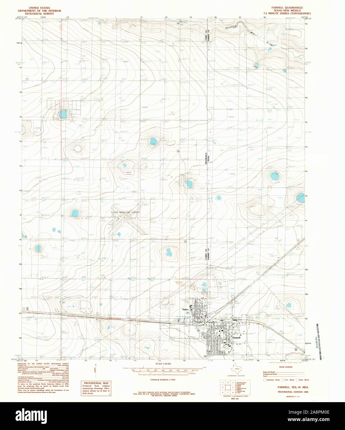 Map of farwell hires stock photography and images Alamy