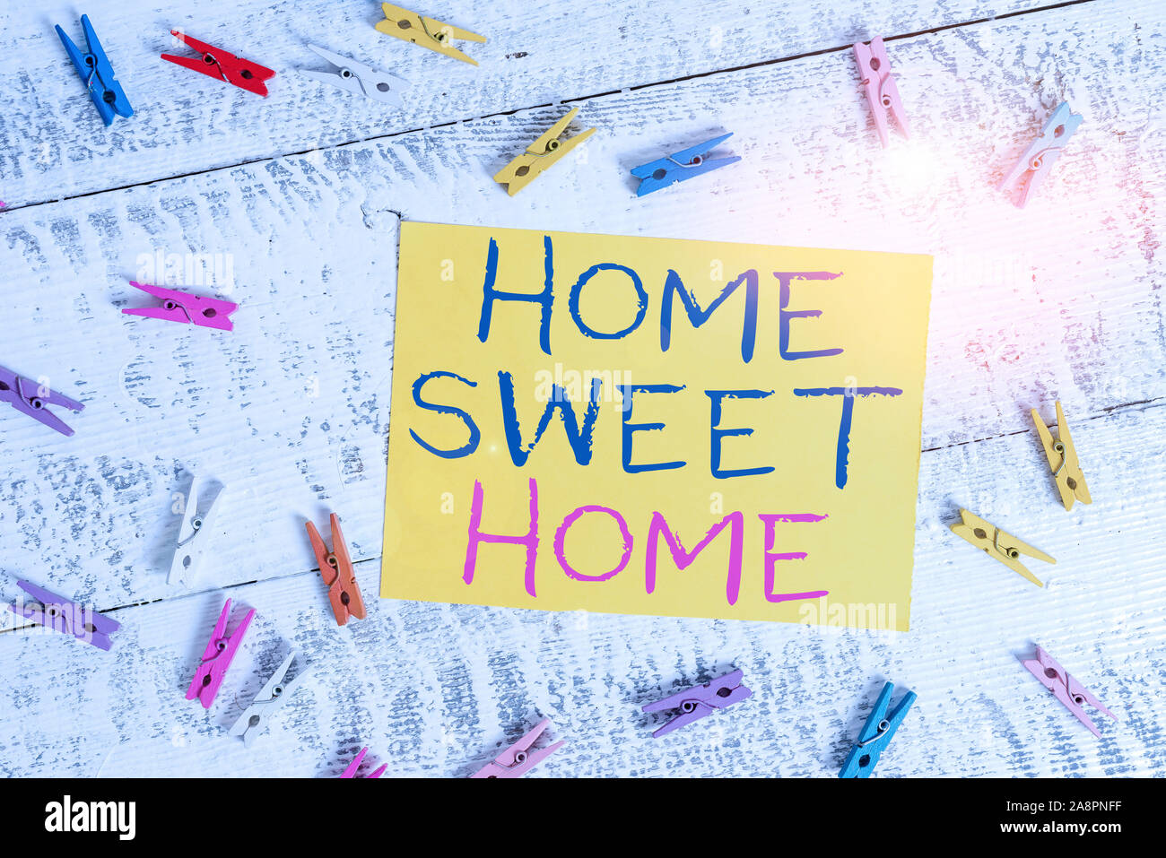 Conceptual Hand Writing Showing Home Sweet Home Concept Meaning