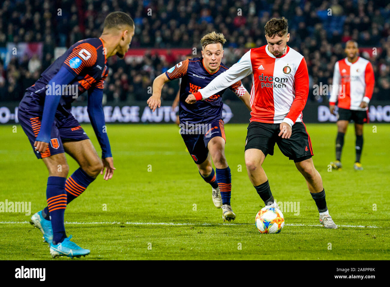 ROTTERDAM, Netherlands. 10th Nov, 2019. football, Dutch eredivisie ...