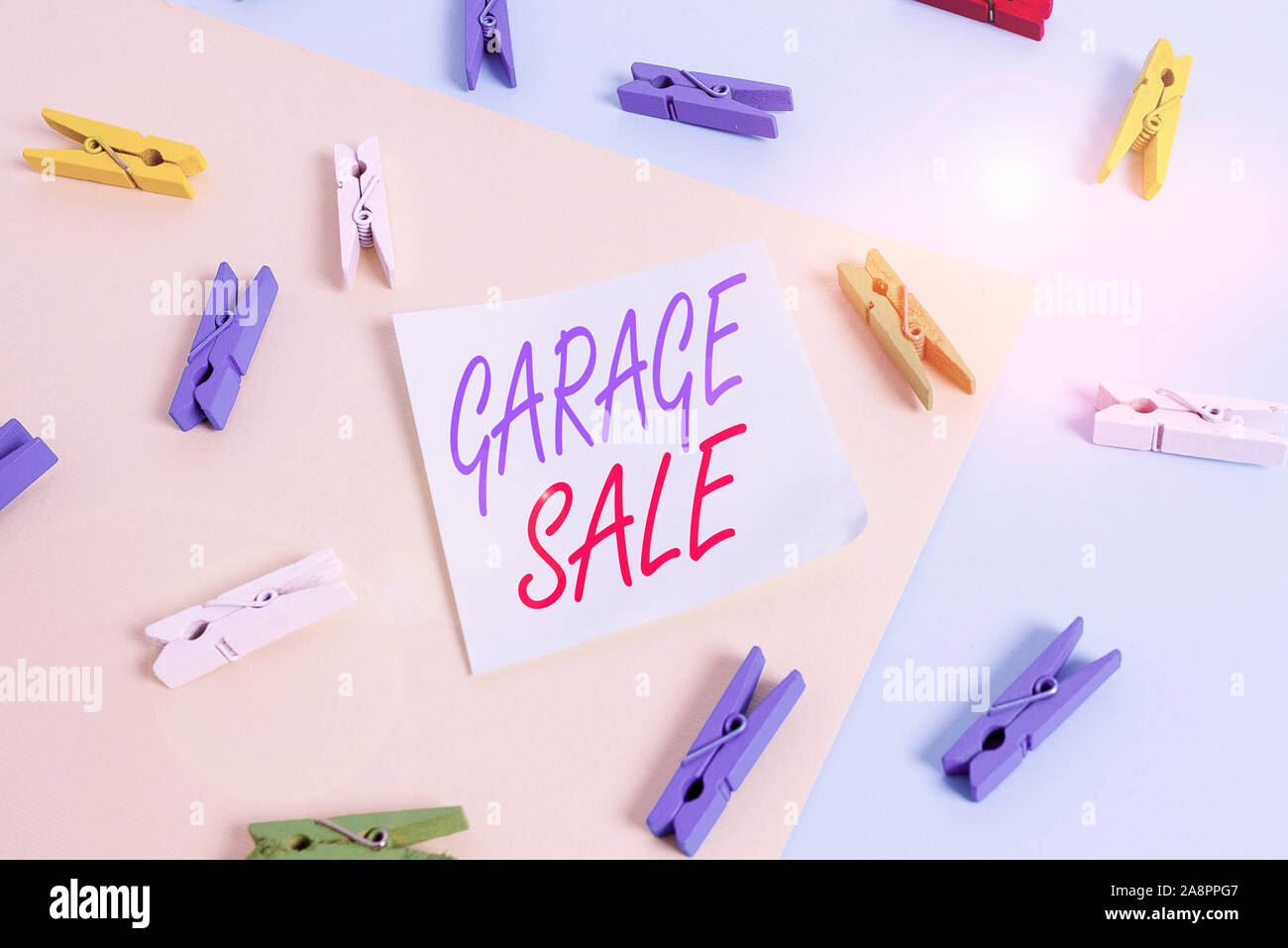 Text Sign Showing Garage Sale Business Photo Showcasing Sale Of