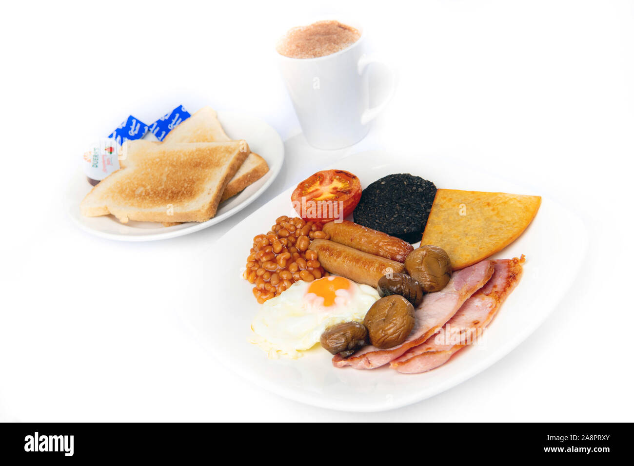 North Sea Ferries, Food Pictures, Aberdeen Stock Photo