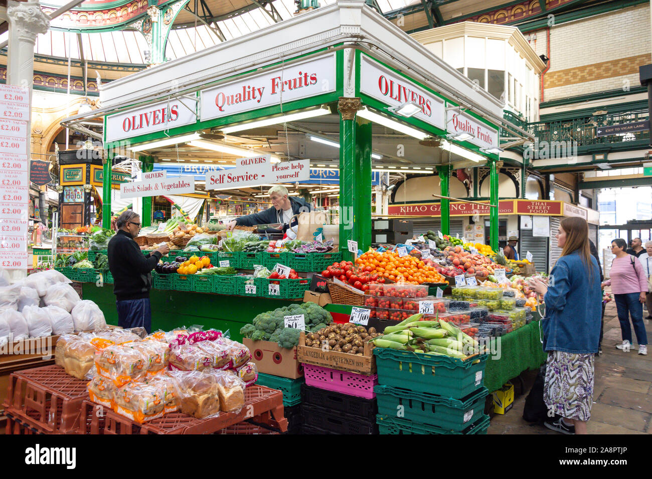 Leeds city market kirkgate hires stock photography and images Alamy