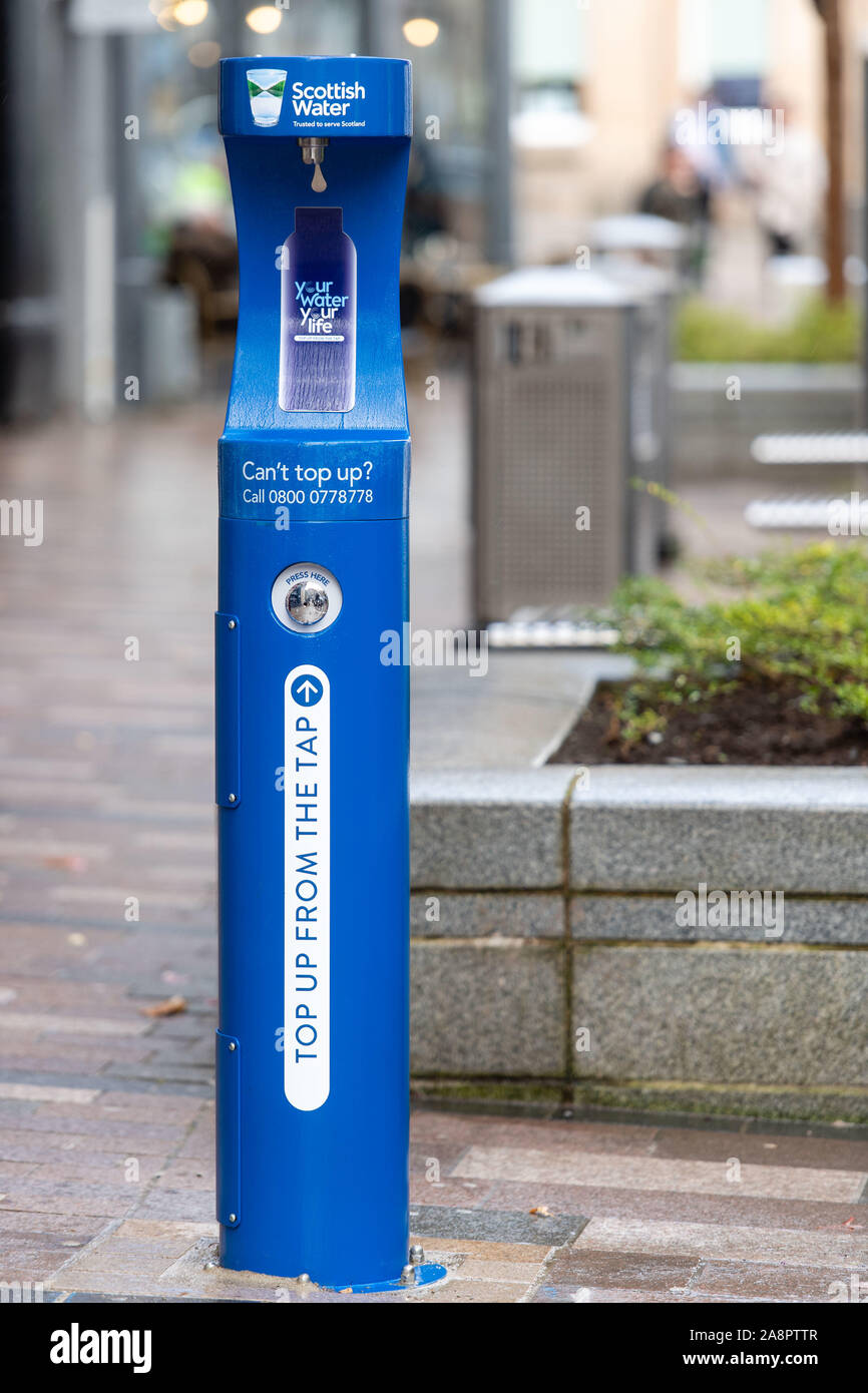 **Pics free to use** Pictured Scottish Water's newest Top up Tap